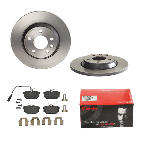 BREMBO Bremsesæt, skivebremser 142054176 bagaksel fuld 294mm 13mm for FORD SEAT SKODA VW AUDI