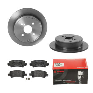 BREMBO Bremsesæt, skivebremser 142054179 bagaksel fuld 258mm 9mm for TOYOTA