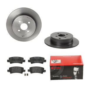 BREMBO Bremsesæt, skivebremser 142054180 bagaksel fuld 279mm 9mm for TOYOTA