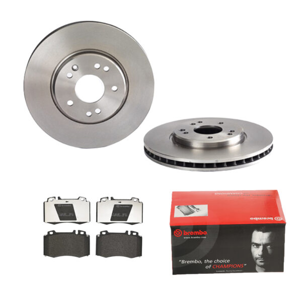 BREMBO Bremsesæt, skivebremser 142054184 foraksel indvendig ventileret 300mm 28mm for MERCEDES-BENZ