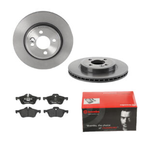 BREMBO Bremsesæt, skivebremser 142054191 foraksel indvendig ventileret 276mm 22mm for MINI