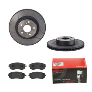 BREMBO Bremsesæt, skivebremser 142054217 foraksel lukket 276mm 24mm for SAAB SUBARU TOYOTA