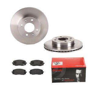 BREMBO Bremsesæt, skivebremser 142054222 foraksel indvendig ventileret 241mm 18mm for HYUNDAI KIA NAZA