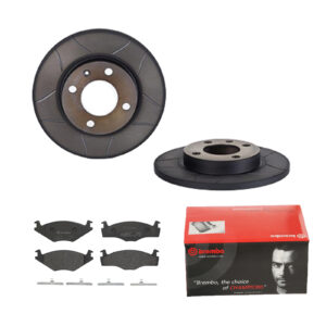 BREMBO Bremsesæt, skivebremser 142054228 foraksel lukket 239mm 12mm for AUDI SEAT VW SKODA