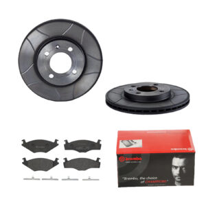 BREMBO Bremsesæt, skivebremser 142054246 foraksel lukket 256mm 20mm for VW (FAW) SKODA VW SEAT AUDI