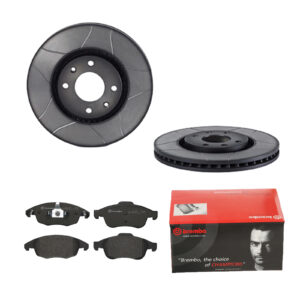 BREMBO Bremsesæt, skivebremser 142054256 foraksel lukket 283mm 26mm for PEUGEOT CITROËN OPEL DS