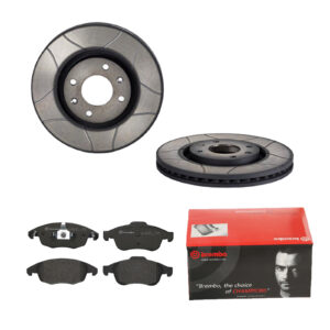 BREMBO Bremsesæt, skivebremser 142054258 foraksel lukket 283mm 26mm for CITROËN DS PEUGEOT OPEL CITROËN (DF-PSA) TOYOTA
