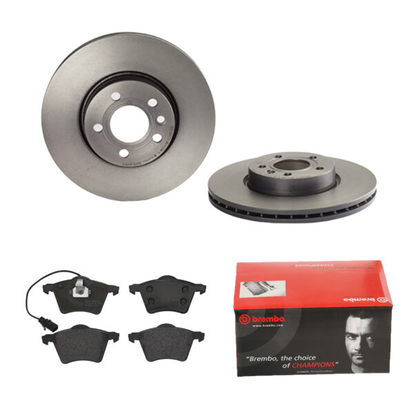BREMBO Bremsesæt, skivebremser 142054284 foraksel indvendig ventileret 313mm 26mm for FORD SEAT VW