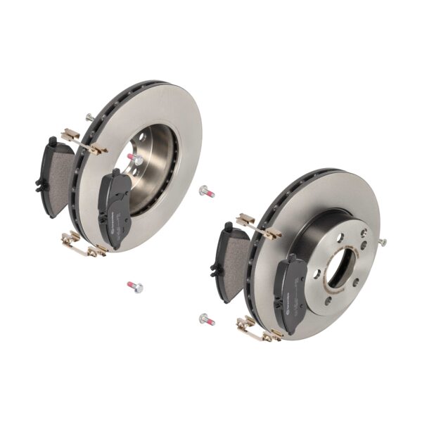 BREMBO Bremsesæt, skivebremser 142054312 foraksel indvendig ventileret 288mm 25mm for MERCEDES-BENZ