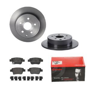 BREMBO Bremsesæt, skivebremser 142054331 bagaksel fuld 280mm 10mm for TOYOTA