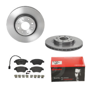 BREMBO Bremsesæt, skivebremser 142054358 foraksel indvendig ventileret 257mm 20mm for FIAT ALFA ROMEO ABARTH FIAT (NANJING)