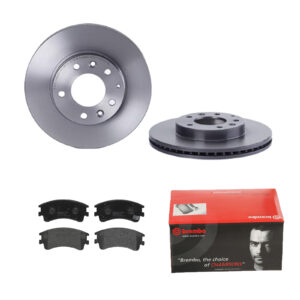 BREMBO Bremsesæt, skivebremser 142054404 foraksel indvendig ventileret 274mm 24mm for MAZDA FAW