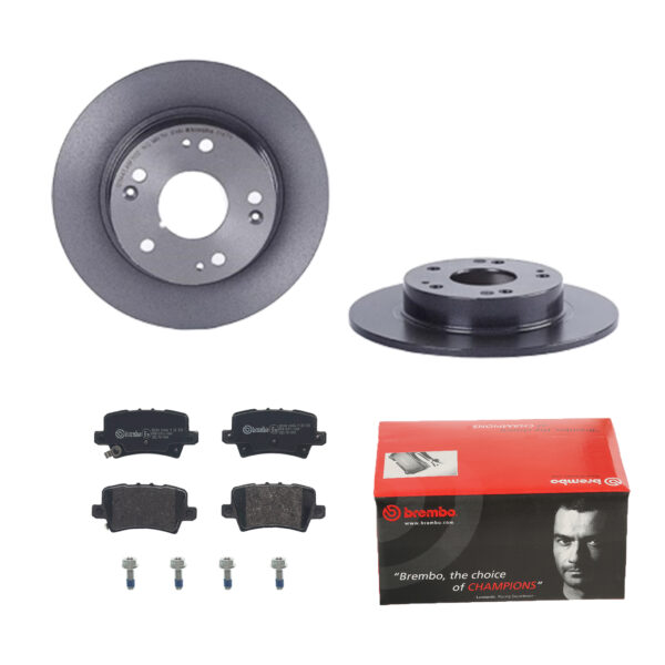 BREMBO Bremsesæt, skivebremser 142054432 bagaksel fuld 260mm 9mm for HONDA