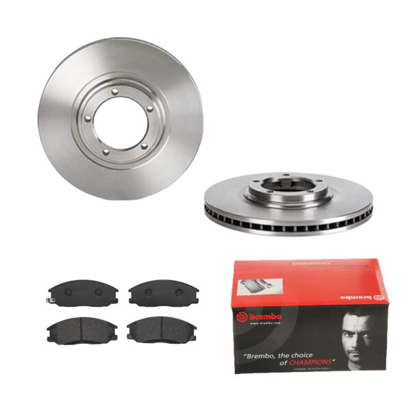 BREMBO Bremsesæt, skivebremser 142054456 foraksel indvendig ventileret 274mm 26mm for SSANGYONG JAC HYUNDAI KIA