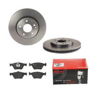 BREMBO Bremsesæt, skivebremser 142054464 foraksel indvendig ventileret 288mm 25mm for MERCEDES-BENZ CHRYSLER