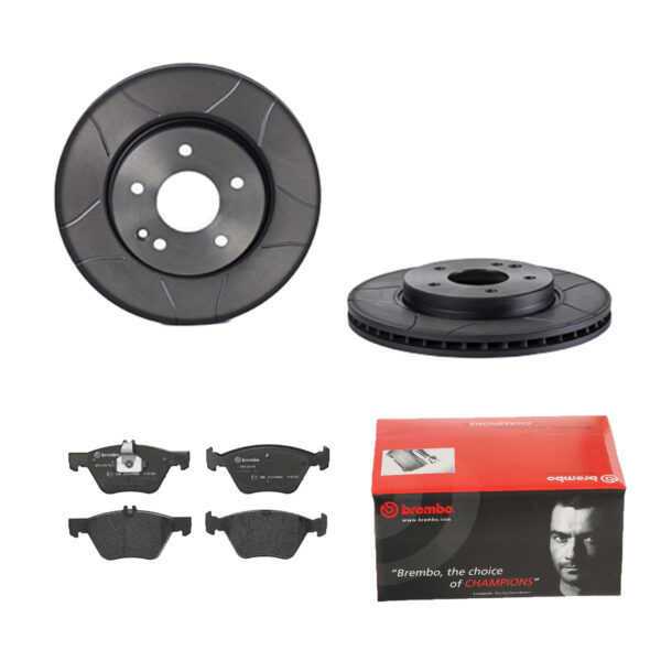 BREMBO Bremsesæt, skivebremser 142054466 foraksel lukket 288mm 25mm for MERCEDES-BENZ CHRYSLER