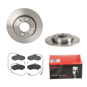 BREMBO Bremsesæt, skivebremser 142054519 foraksel fuld 247mm 10mm for CITROËN PEUGEOT