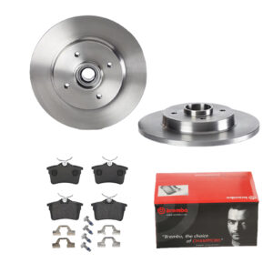 BREMBO Bremsesæt, skivebremser 142054531 bagaksel fuld 268mm 12mm for PEUGEOT DS CITROËN DS (CAPSA)