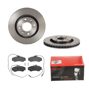 BREMBO Bremsesæt, skivebremser 142054541 foraksel indvendig ventileret 266mm 22mm for CITROËN PEUGEOT DS OPEL FENGSHEN CITROËN (DF-PSA)