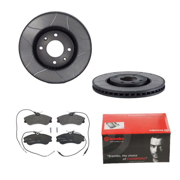 BREMBO Bremsesæt, skivebremser 142054549 foraksel lukket 283mm 26mm for CITROËN PEUGEOT OPEL