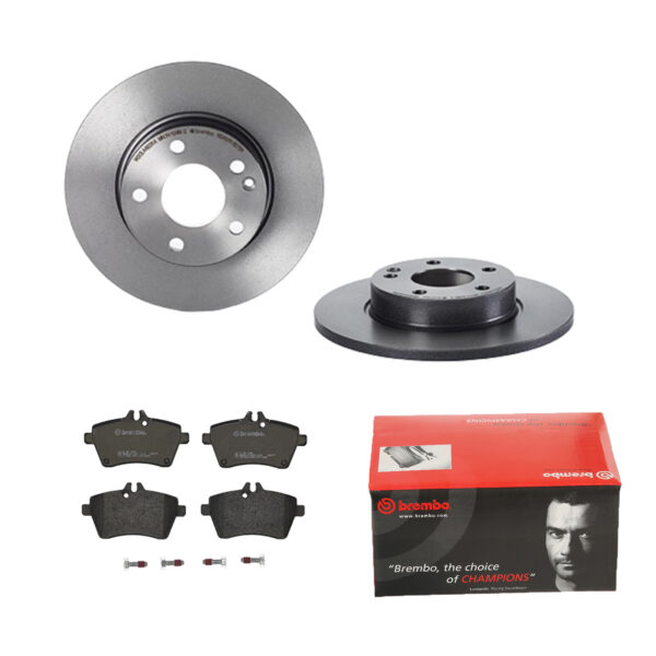 BREMBO Bremsesæt, skivebremser 142054589 foraksel fuld 276mm 12mm for MERCEDES-BENZ