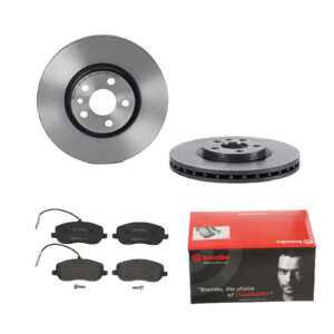 BREMBO Bremsesæt, skivebremser 142054603 foraksel indvendig ventileret 285mm 28mm for CITROËN PEUGEOT FIAT LANCIA