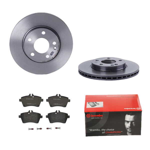 BREMBO Bremsesæt, skivebremser 142054604 foraksel indvendig ventileret 276mm 22mm for MERCEDES-BENZ