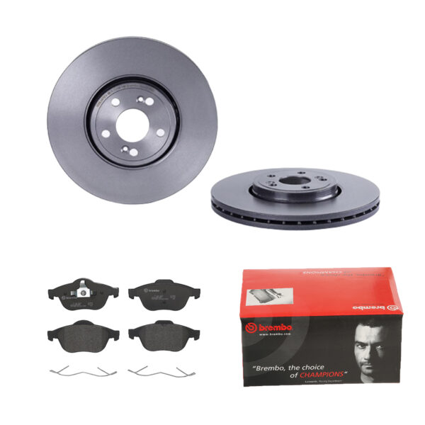 BREMBO Bremsesæt, skivebremser 142054614 foraksel indvendig ventileret 324mm 28mm for RENAULT