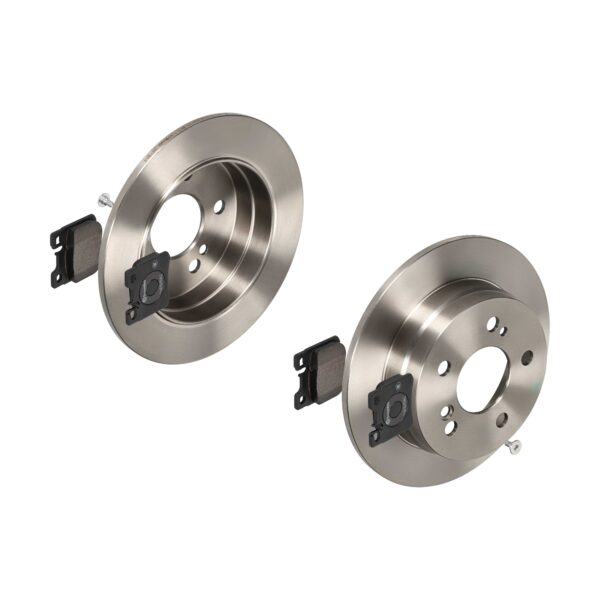 BREMBO Bremsesæt, skivebremser 142054627 bagaksel fuld 258mm 9mm for MERCEDES-BENZ
