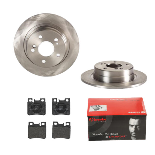 BREMBO Bremsesæt, skivebremser 142054636 bagaksel fuld 278mm 9mm for MERCEDES-BENZ