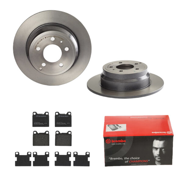 BREMBO Bremsesæt, skivebremser 142054638 bagaksel fuld 295mm 9mm for VOLVO ALFA ROMEO