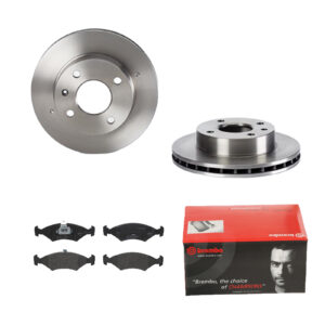 BREMBO Bremsesæt, skivebremser 142054651 foraksel indvendig ventileret 240mm 24mm for FORD MAZDA