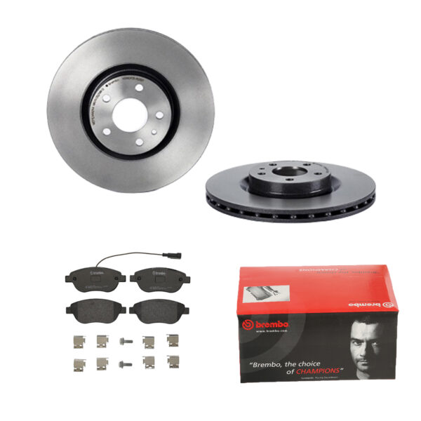 BREMBO Bremsesæt, skivebremser 142054654 foraksel indvendig ventileret 284mm 22mm for PEUGEOT OPEL FIAT ALFA ROMEO LANCIA VAUXHALL GENERAL MOTORS