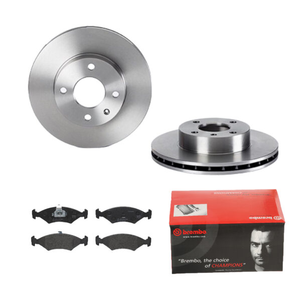 BREMBO Bremsesæt, skivebremser 142054662 foraksel indvendig ventileret 260mm 24mm for FORD MAZDA MERCURY