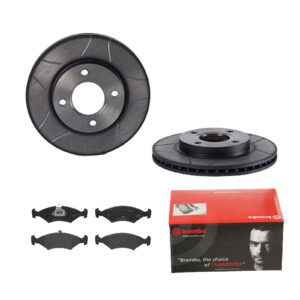 BREMBO Bremsesæt, skivebremser 142054683 foraksel indvendig ventileret 258mm 22mm for FORD MAZDA