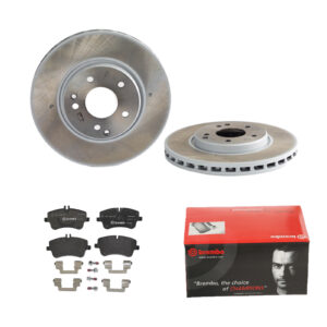 BREMBO Bremsesæt, skivebremser 142054688 foraksel indvendig ventileret 300mm 28mm for MERCEDES-BENZ