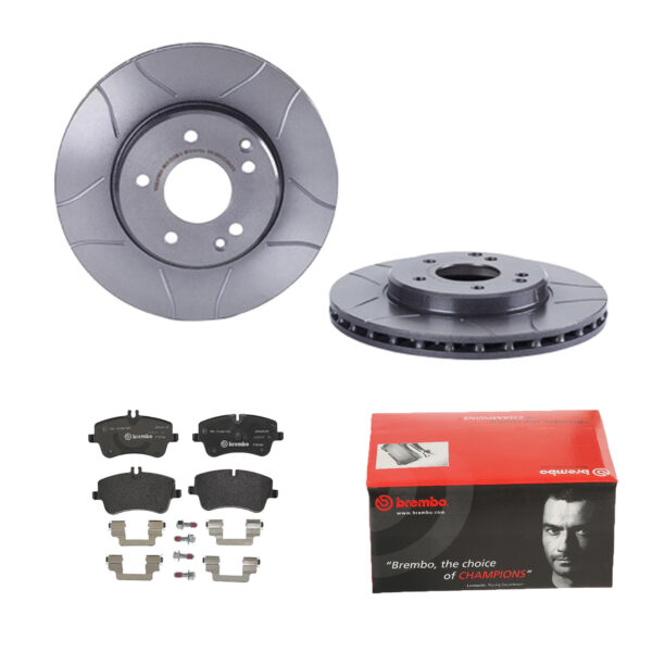 BREMBO Bremsesæt, skivebremser 142054690 foraksel lukket 288mm 25mm for MERCEDES-BENZ