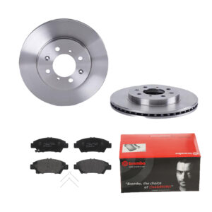 BREMBO Bremsesæt, skivebremser 142054701 foraksel indvendig ventileret 258mm 21mm for HONDA HONDA (DONGFENG) HONDA (GAC)