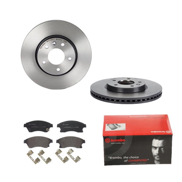 BREMBO Bremsesæt, skivebremser 142054712 foraksel indvendig ventileret 300mm 26mm for VAUXHALL OPEL GENERAL MOTORS CHEVROLET BUICK (SGM)