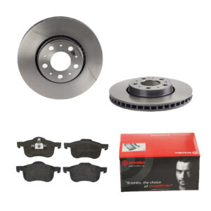BREMBO Bremsesæt, skivebremser 142054738 foraksel indvendig ventileret 286mm 26mm for VOLVO