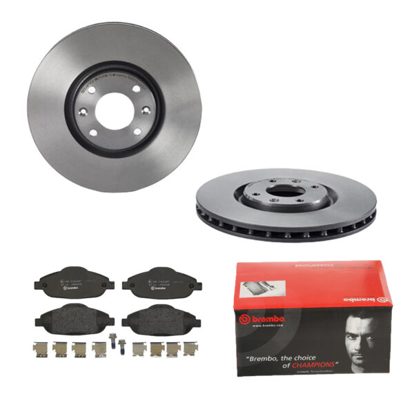 BREMBO Bremsesæt, skivebremser 142054756 foraksel indvendig ventileret 302mm 26mm for PEUGEOT DS CITROËN CITROËN (DF-PSA)