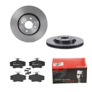 BREMBO Bremsesæt, skivebremser 142054801 foraksel indvendig ventileret 280mm 24mm for RENAULT