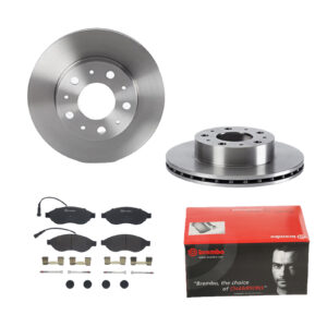 BREMBO Bremsesæt, skivebremser 142054805 foraksel indvendig ventileret 300mm 24mm for PEUGEOT CITROËN FIAT