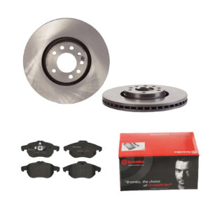 BREMBO Bremsesæt, skivebremser 142054815 foraksel indvendig ventileret 314mm 28mm for OPEL VAUXHALL SAAB FIAT CHEVROLET GENERAL MOTORS CADILLAC