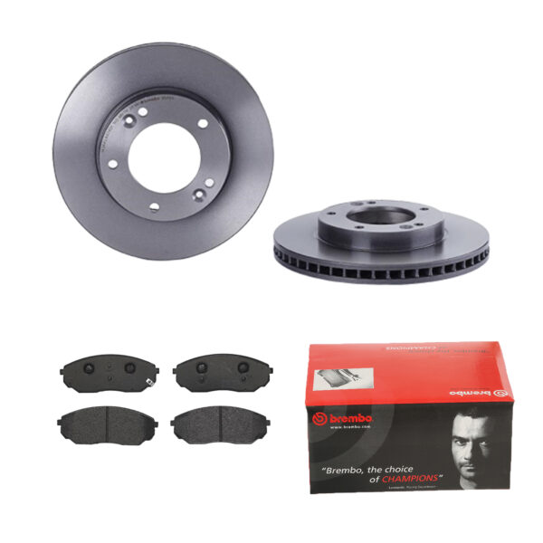 BREMBO Bremsesæt, skivebremser 142054822 foraksel indvendig ventileret 302mm 28mm for KIA