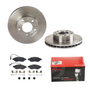 BREMBO Bremsesæt, skivebremser 142054831 foraksel indvendig ventileret 280mm 28mm for PEUGEOT CITROËN FIAT