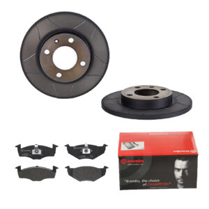 BREMBO Bremsesæt, skivebremser 142054850 foraksel lukket 239mm 12mm for AUDI VW SEAT