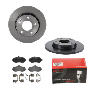 BREMBO Bremsesæt, skivebremser 142054863 foraksel fuld 260mm 12mm for MERCEDES-BENZ