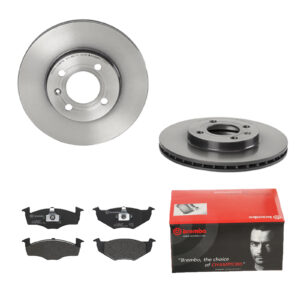 BREMBO Bremsesæt, skivebremser 142054872 foraksel indvendig ventileret 256mm 20mm for VW (FAW) VW SEAT