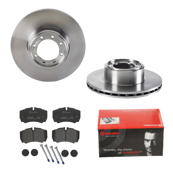 BREMBO Bremsesæt, skivebremser 142054900 bagaksel indvendig ventileret 294mm 24mm for IVECO